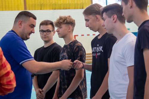 Wakacyjny turniej piłki siatkowej