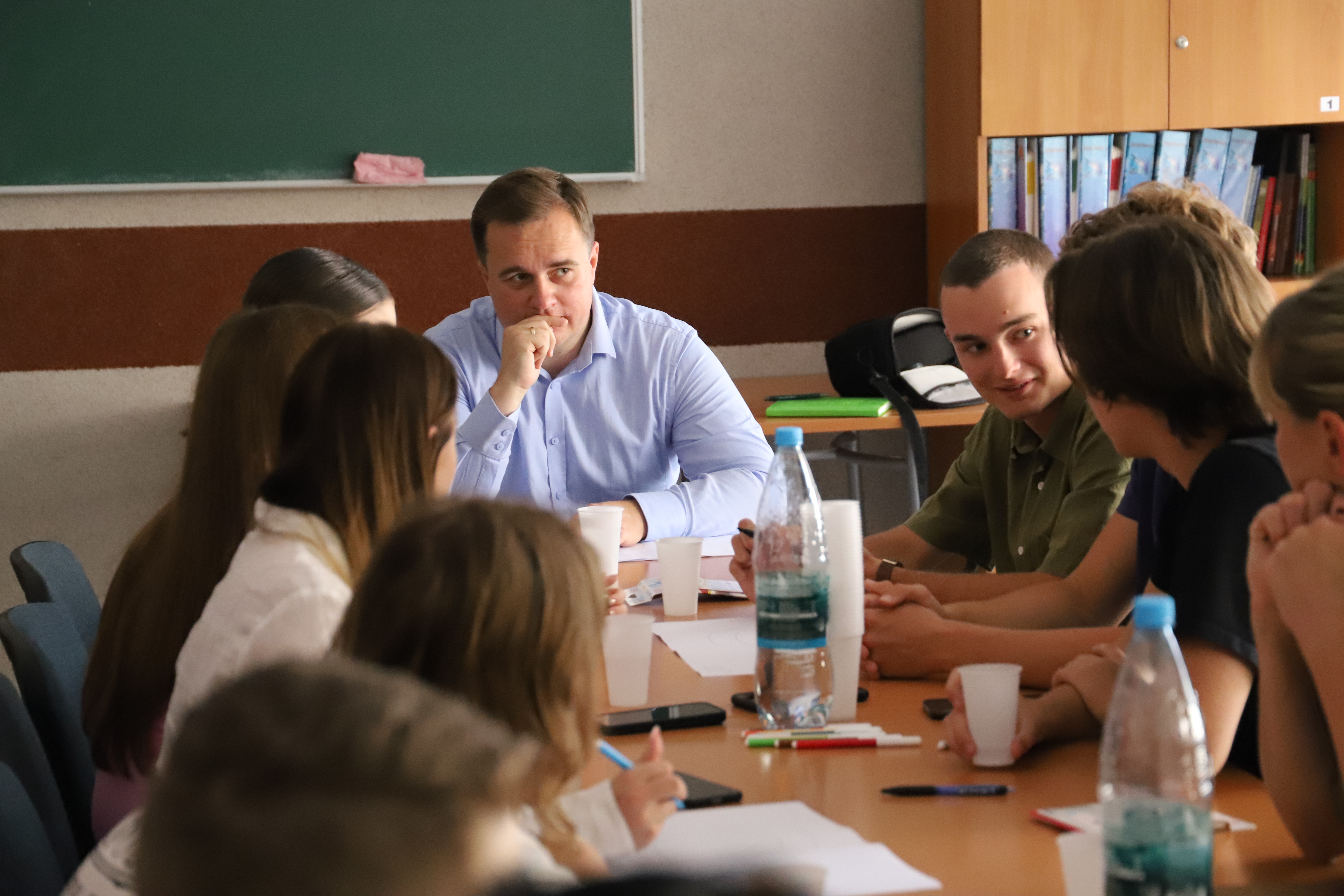 aktualność: Spotkanie z Samorządami Uczniowskimi