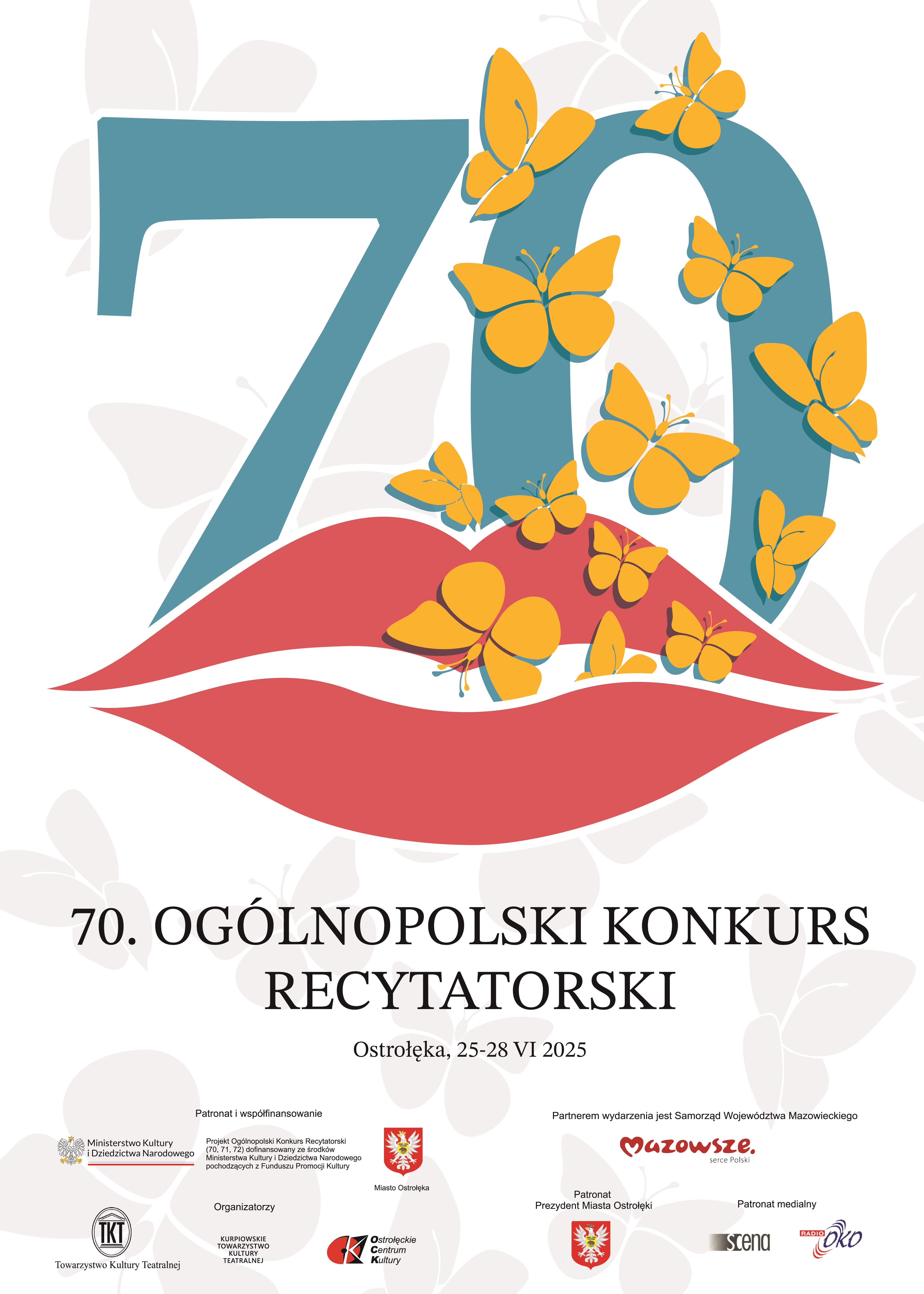 aktualność: Zapraszamy na 70. Ogólnopolski Konkurs Recytatorski